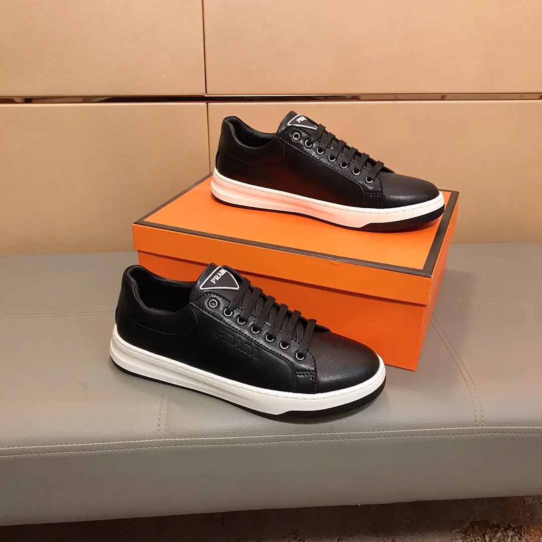 Ex-factory price 360🕷️🕷️【PRADA】Prada's new men's fashionable sports and casual shoes🇨🇳High-end boutique💯Exquisite details, cowhide upper, pigskin lining,🌶🌶original lightweight, wear-resistant and non-slip original outsole, comfortable to wear🎋Classic craftsmanship, fine workmanship, worth owning Code number: 38-44